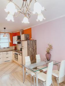 Kuchnia lub aneks kuchenny w obiekcie Vienna Citycenter+Terrace+Parking