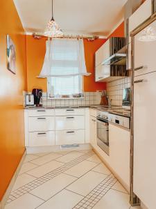 Kuchnia lub aneks kuchenny w obiekcie Vienna Citycenter+Terrace+Parking