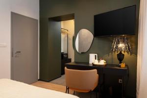 Posteľ alebo postele v izbe v ubytovaní Aborda Rooms