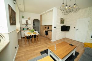 Kuchnia lub aneks kuchenny w obiekcie Apartament Mały Rynek