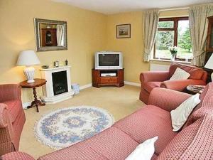 A seating area at Moonrakers 