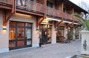 Budova, v ktorej sa hotel nachádza