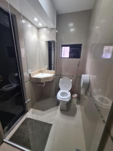 Ένα μπάνιο στο Hotel Entre Rios