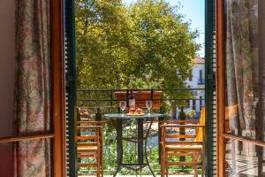 Balkón alebo terasa v ubytovaní Des Roses Hotel