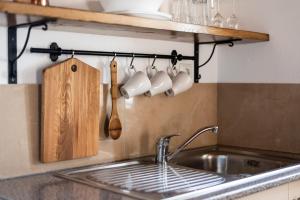 Kuchyň nebo kuchyňský kout v ubytování Amphora Guesthouse