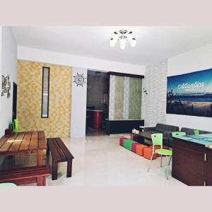 Predel za sedenje v nastanitvi New Summer Homestay
