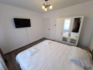 Cama o camas de una habitación en Spy Apartment
