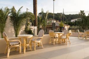 Balkón nebo terasa v ubytování Hotel Venecia Paguera