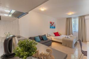 Posezení v ubytování Apartments Lopari