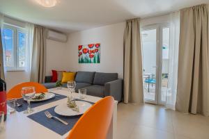 Posezení v ubytování Apartments Lopari