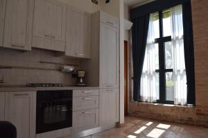 A kitchen or kitchenette at Agriturismo Villa Selvatico