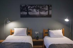 Postel nebo postele na pokoji v ubytování Enjoy Square - Spacious Holiday Home near Maredsous + 16 fotografií