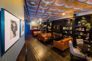 Χώρος καθιστικού στο Hotel Kea by Keahotels