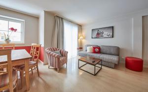 Posedenie v ubytovaní Hüttl Relax Appartements