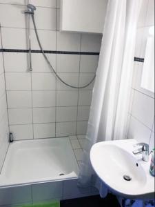Koupelna v ubytování Ferienwohnung Khorsandi Eins