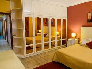 A bed or beds in a room at Vivienda Vacacional FLORATERE
