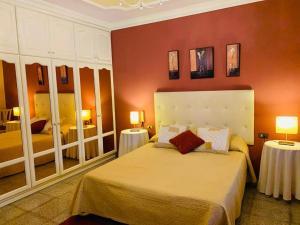 A bed or beds in a room at Vivienda Vacacional FLORATERE