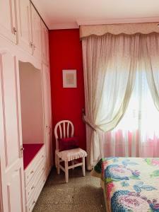 A bed or beds in a room at Vivienda Vacacional FLORATERE