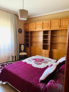 A bed or beds in a room at Vivienda Vacacional FLORATERE