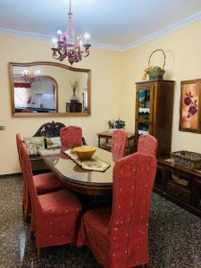 A seating area at Vivienda Vacacional FLORATERE