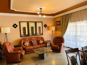 A seating area at Vivienda Vacacional FLORATERE