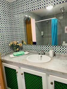 A bathroom at Vivienda Vacacional FLORATERE