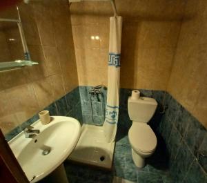 A bathroom at ενοικιαζομενα δωματια πηλιο διονυσια