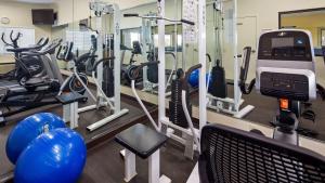 Fitness centrum a/nebo fitness zařízení v ubytování Best Western Inn & Suites
