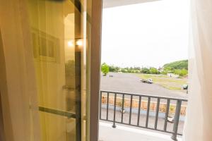 Μπαλκόνι ή βεράντα στο Mu sun Villa 慕山休閒包棟民宿 宜蘭縣民宿2060號