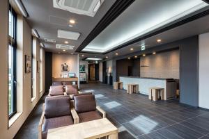 Posezení v ubytování Hotel Route-Inn Kisarazu