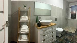 Koupelna v ubytování Style Hotel