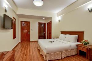 TV a/nebo společenská místnost v ubytování Khách sạn Park Hotel Dalat