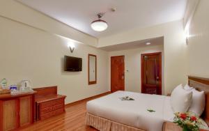 TV a/nebo společenská místnost v ubytování Khách sạn Park Hotel Dalat