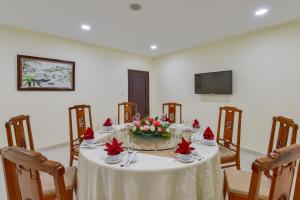 TV a/nebo společenská místnost v ubytování Khách sạn Park Hotel Dalat