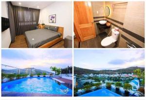Bazén v ubytování Nếp Apartment Hotel nebo v jeho okolí