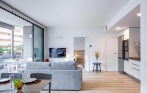 TV a/nebo společenská místnost v ubytování Apartaments La Rosella