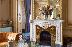 A seating area at Hotel Continental Palacete