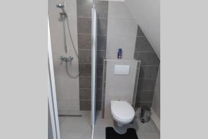 Kúpeľňa v ubytovaní Müezzin Apartman