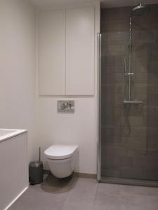 Vonios kambarys apgyvendinimo įstaigoje ApartmentInCopenhagen Apartment 113