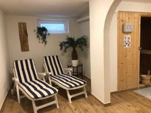 Część wypoczynkowa w obiekcie Appartement Schwab Ski in & Out