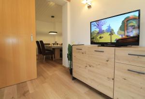TV a/nebo společenská místnost v ubytování Bad Kleinkirchheim RMG family apartments