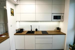 Kuchnia lub aneks kuchenny w obiekcie Apartament Unia 12 Basen&SPA