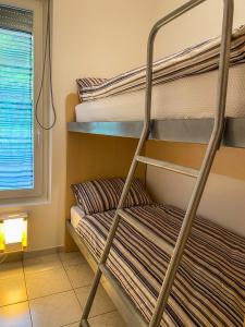a bunk bed room with bunk beds at Casa Vacanza “Via Verde” in Rocca San Giovanni +25 photos