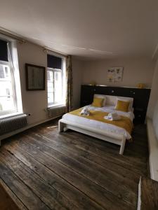 Säng eller sängar i ett rum på La Tannerie de Montreuil