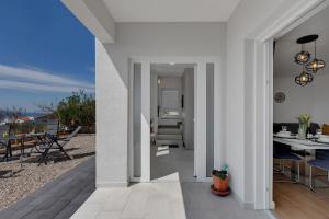 Balkón nebo terasa v ubytování Holiday home L & B Makarska