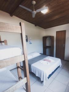 Postel nebo postele na pokoji v ubytování Pousada La Cabana