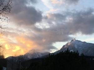Widok na góry z tego apartamentu