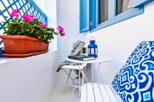 Balkón alebo terasa v ubytovaní Apartamentos Cotillo Surf