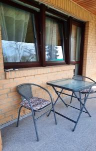 Balkón nebo terasa v ubytování Privatzimmer König