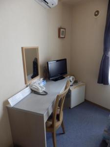 TV a/nebo společenská místnost v ubytování Hotel Hinodeya